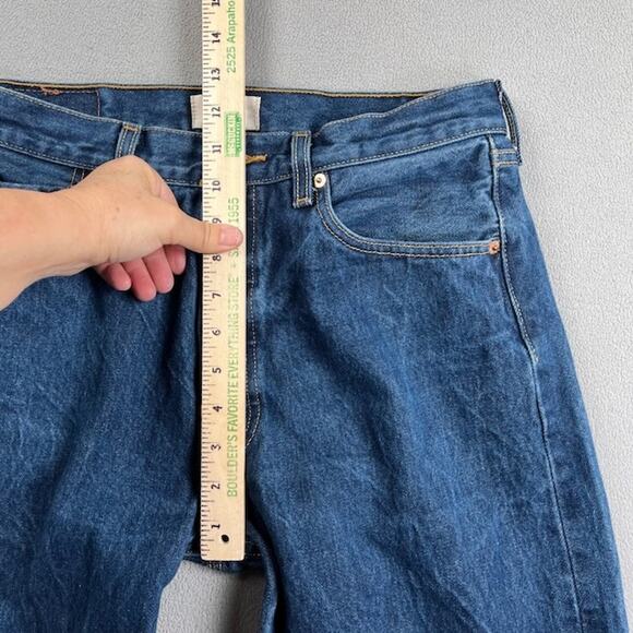 Levi's‎ Jeans Mens 34x34 Blue 501 Straight Leg Button Fly Denim Streetwear Y2K - Picture 12 of 16